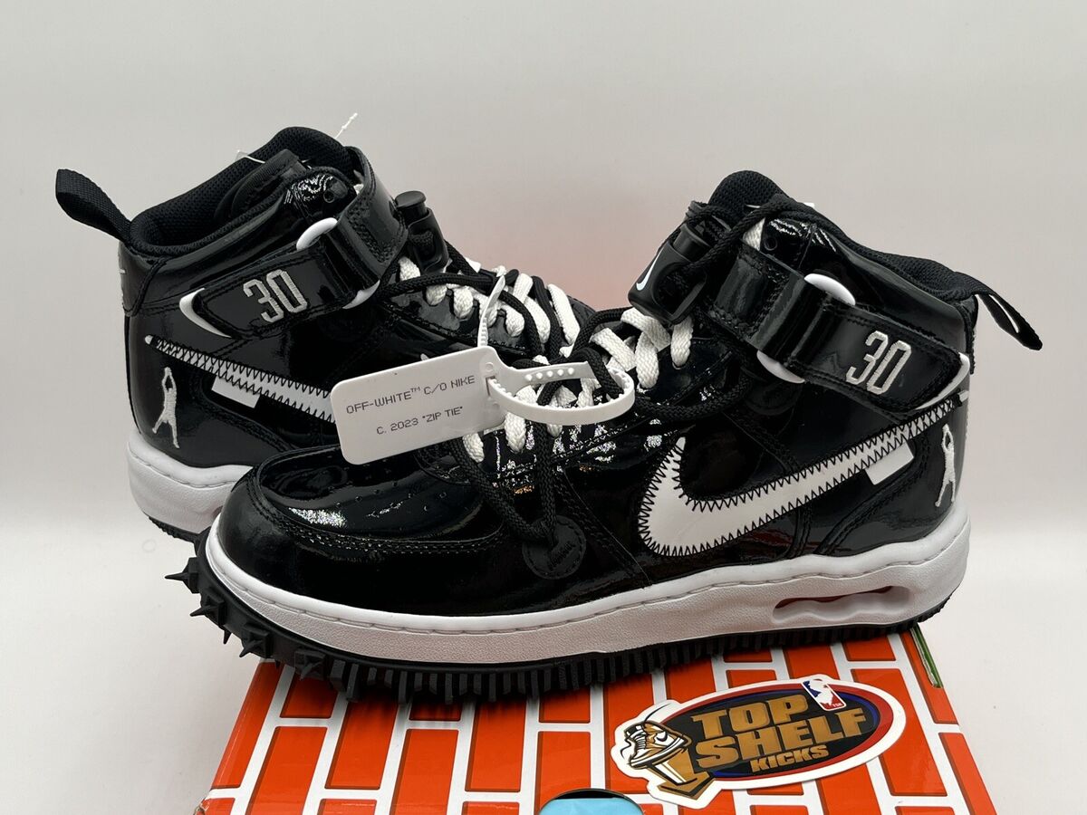 New Nike Air Force 1 Mid Off White Sheed 2023 Size 7.5 New Nike Air Force 1 Mid Off White Sheed 2023 Size 7.5