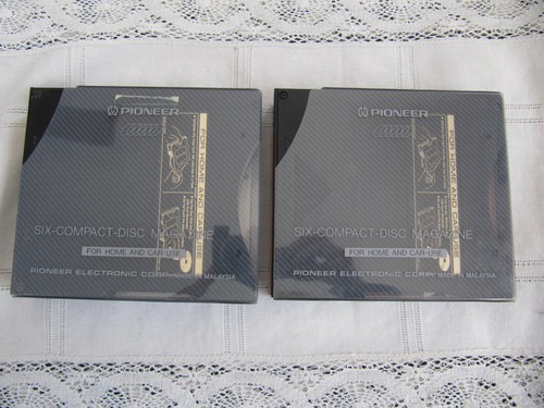 (2) Pioneer 6 CD compact disc Multiplay Magazines PRW 1141 1139 mixed lot - Picture 1 of 6