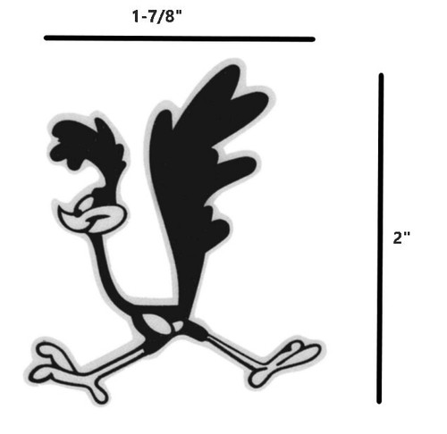 Left Hand Running Bird Decal For 1968 Plymouth Road Runner Models - Foto 2 di 4