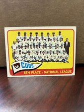 1965 TOPPS SET BREAK #91 CUBS TEAM 4620T