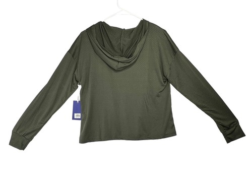 Aeropostale Sport Damen Größe M Hoodie grün mit Tarnlogo - Bild 4 von 10