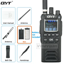 QYT CB-58 Walkie Talkie 27MHz AM/FM CB Ham Radio Transceiver Tactical antenna