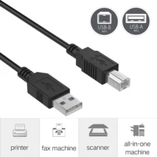 6ft USB 2.0 Cable for Novation Impulse 25 49 61 Keys MIDI Keyboards Controller