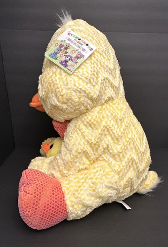 22” Large PLUSH Duck & Baby Duckling NEW WITH TAGS !! - Picture 16 of 24