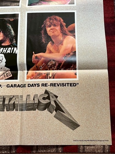 Metallica, $5.98 E.P./Garage Days CBS 20AP3391 Japan Promo LP VINYL W/Poster - Picture 11 of 19
