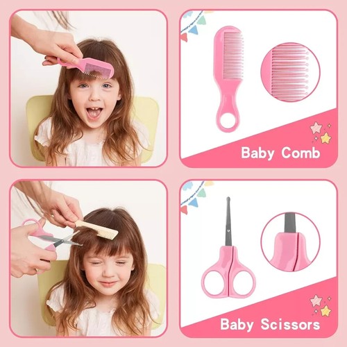 Kit Salute e Toelettatura Neonato, 20 in 1 Set Sicurezza Neonato Salute Asilo Nido - Foto 7 di 7