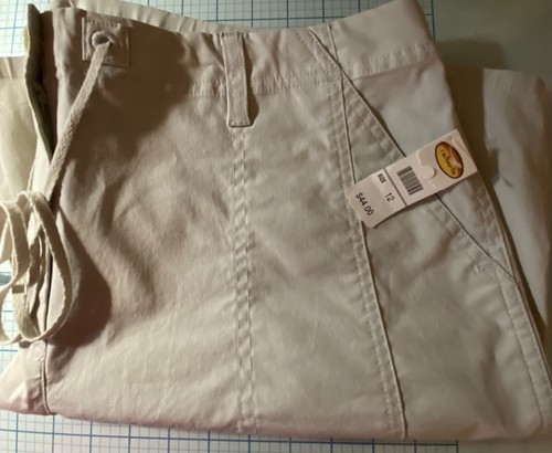 TALBOTS Women's Stretch Shorts Tan Light Khaki w/Pockets Size 12 NWT LOWSHIP - Picture 14 of 14