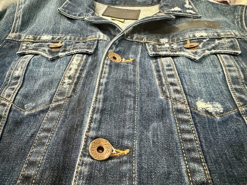 Men’s Denim Jacket True Religion Size S/P Year 2014 - Picture 4 of 13