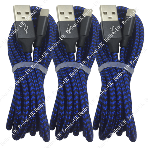 3 Pack USB Charger Cable 6/10Ft For iPhone 12 Pro Max 11 XR 8 Fast Charging Cord - Picture 6 of 11