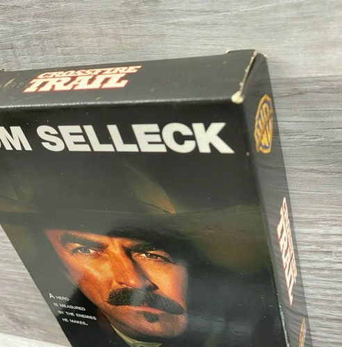 Louis L'Amour's Crossfire Trail (VHS 2001 NR) Tom Selleck Mark Harmon Australia - Picture 8 of 11