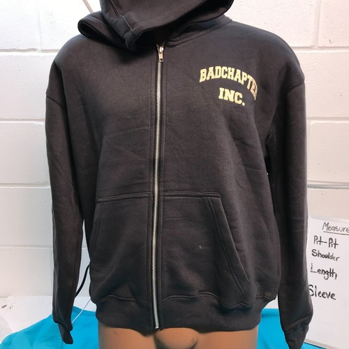 Sudadera con capucha gótica Flaming Fire BADCHAPTER INC. L - Imagen 2 de 3