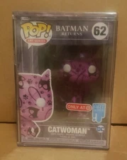 Funko Pop Art Batman Returns - Catwoman Target exclusive with Protector 