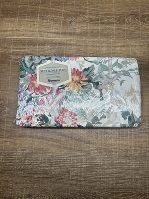 VTG Wamsutta TARA Twin Cottage Rose Victorian Fitted Sheet