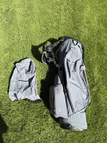 Vessel Player Air Stand Golf Bag Grey NICE Vessel Carry Bag - Picture 12 of 16