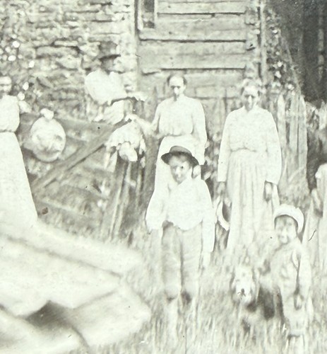 Ashland Kentucky Log Cabin RPPC Photo Postcard 1910 Musser Family Antique - Picture 3 of 7