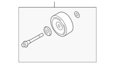 Genuine Nissan Idler Pulley 11925-JA11A