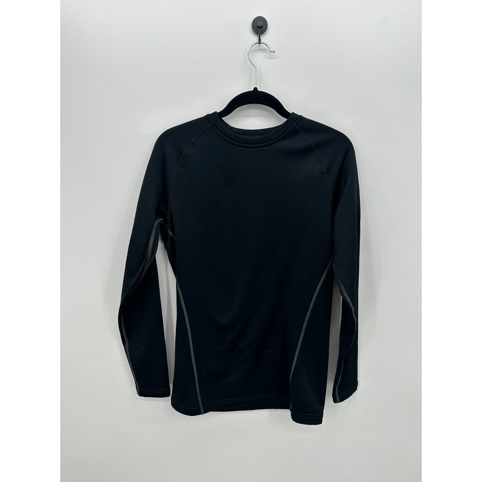 Under Armour Mens Base 3.0 ColdGear Thermal Crewneck Top Black Medium Fitted
