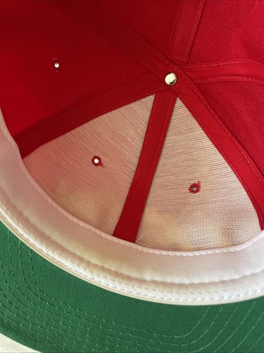 Vintage 90s Sports Specialties 100% snapback Wool Atlanta Hawks Script cap hat - Picture 7 of 12