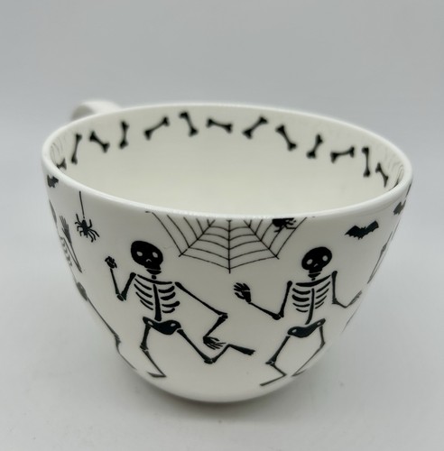 Portobello By Design Happy Haunting Skeleton Halloween Mug Tea Cup Coffee - Picture 11 of 12