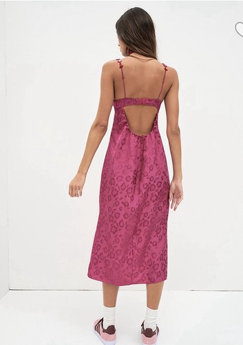 NWT Victoria’s Secret Colette Midi Slip Dress - Picture 2 of 4