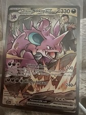Pokémon TCG Team Rockets Nidoking EX 233/182 Destined Rivals Ungraded!