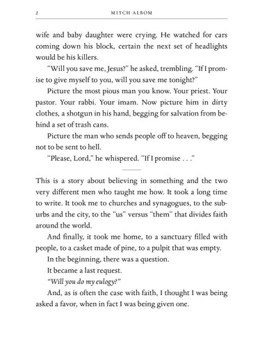 Book In English Have A Little Faith Mitch Albom - Picture 7 of 12