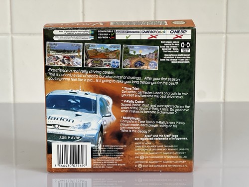 V-Rally 3 (2002) Nintendo Game Boy Advance GBA Complete Atari - Like New - Bild 3 von 13
