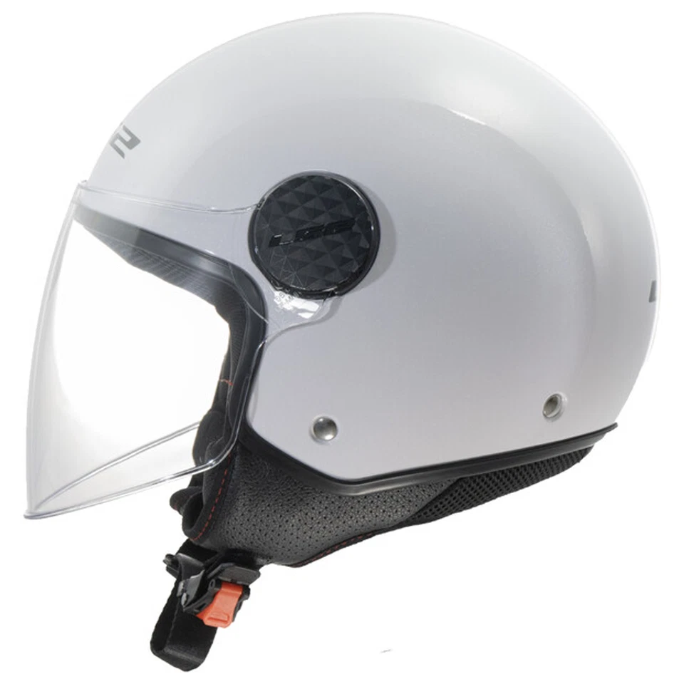 Casco LS2 Sphere 2 II Sólido OF558 Blanco Brillante Homologado ECE 22.06 - Imagen 2 de 3