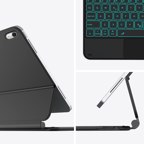 nimin Custodia Tastiera per iPad 10 generazione 10.9 2022 Con design fluttuante - Zdjęcie 23 z 24
