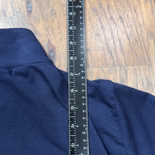 Auburn Tigers Sweater Mens XL Blue Under Armour Threadborne Quarter Zip Pullover - Picture 9 of 10