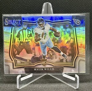 2022 Panini Select Malik Willis Field Level  Silver Rookie Tennessee Titans