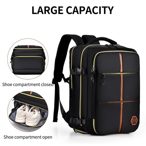 Cabin Flight Bag Backpack 40x20x25 Travel Rucksack Overnight Carry on Luggage - Picture 4 of 21