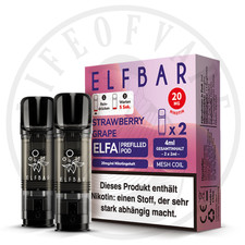 ELFBAR 600 ELFA Pods E-Zigarette E-Shisha I Liquid Pods 2x 2ml mit 20mg Nikotin