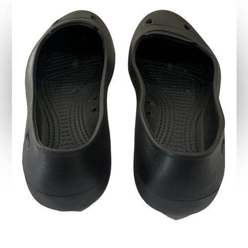 CROCS Flat Black Kadee Ballet Shoe Womens Size 8 Simple Lightweight Basic Casual - Picture 5 of 6