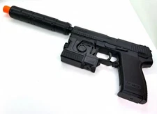 MGS1 SOCOM MK23 C Pisol Moving slide & trigger 1:1 Prop Cosplay Costume