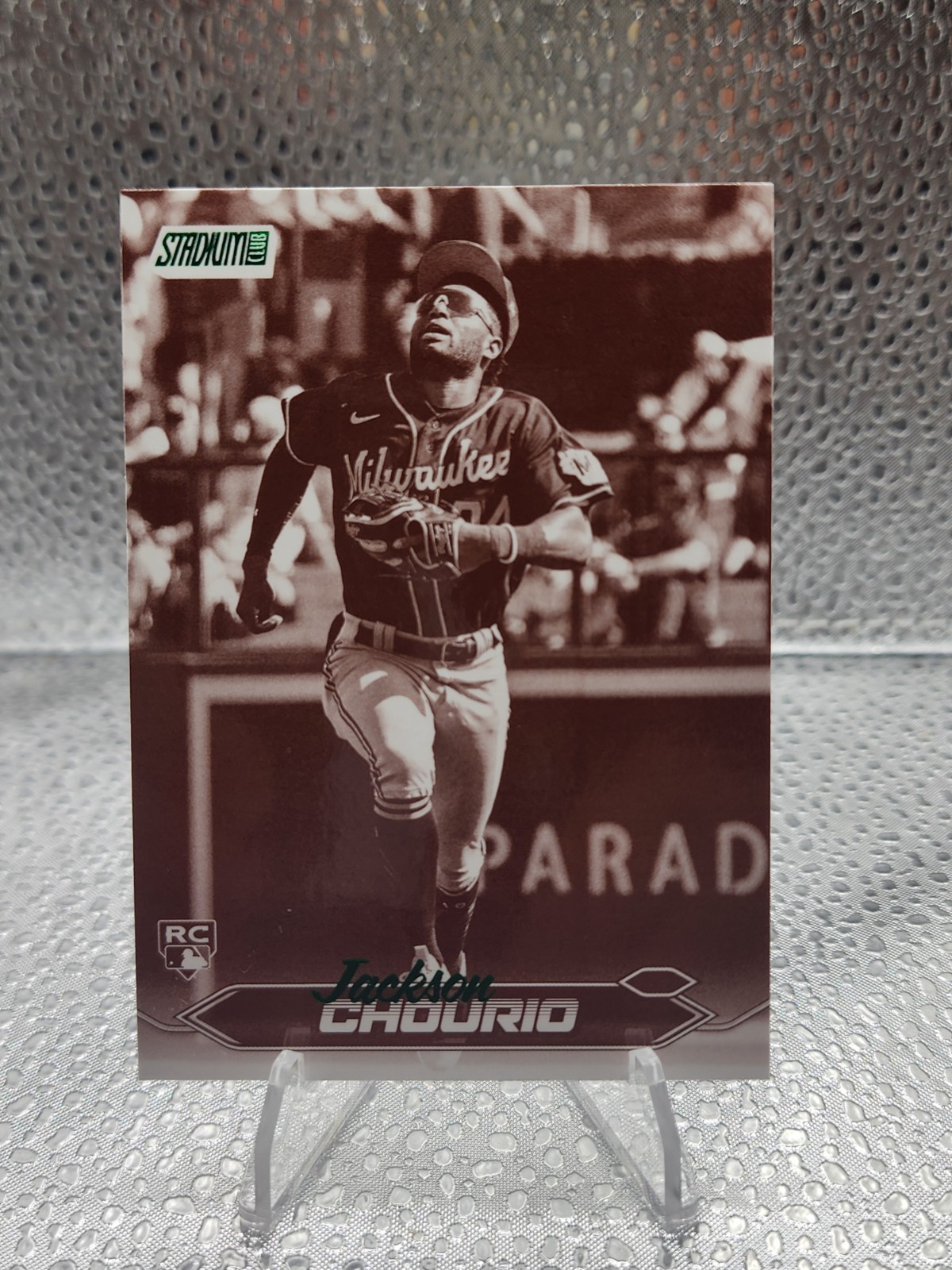 2024 Topps Stadium Club - Jackson Chourio #184 Sepia (RC)
