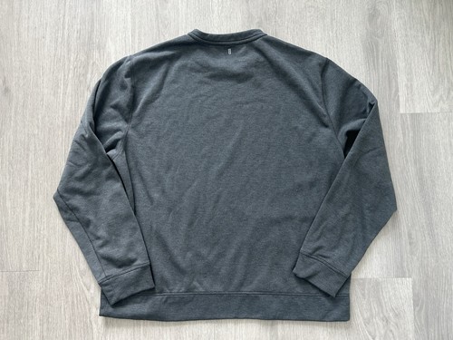 NOBULL Project Herren anthrazitgrau Training Fleece gefüttert Rundhalsausschnitt Sweatshirt S - Bild 4 von 6