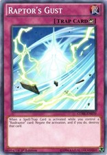 Raptor's Gust - CORE-EN070 - Common - 1st Edition Near Mint Clash Of Rebellions