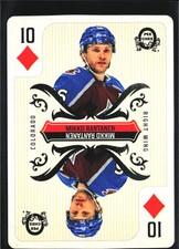 2024-25 O-Pee-Chee #10 Diamonds Mikko Rantanen Playing Card Avalanche