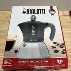 Bialetti Moka Induction 6 Cup Espresso Maker Black