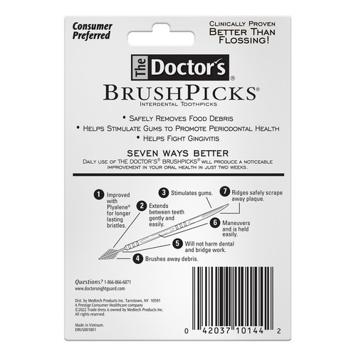 The Doctor's BrushPicks Interdental Toothpicks | Helps Fight Gingivitis?| 275 - Picture 9 of 9