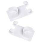  2 Pcs Selbstklebende Gardinenstangenhalter Kein Bohren Von Gardinenstangenhaken