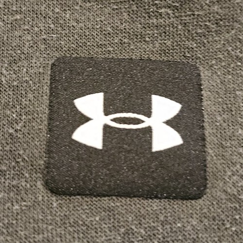 Under Armour Hoodie Mens Large Brown Rival Pullover Logo Sweatshirt - Picture 3 of 5