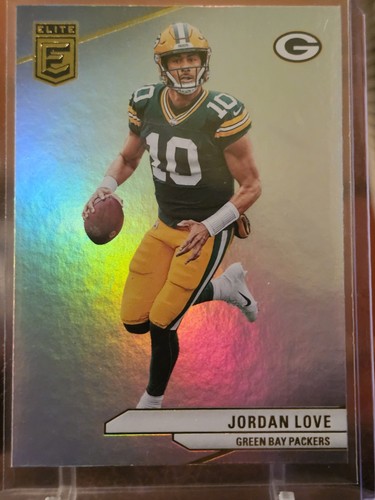 2024 Panini Donruss Elite Jordan Love #80 Green Bay Packers Football Card NFL