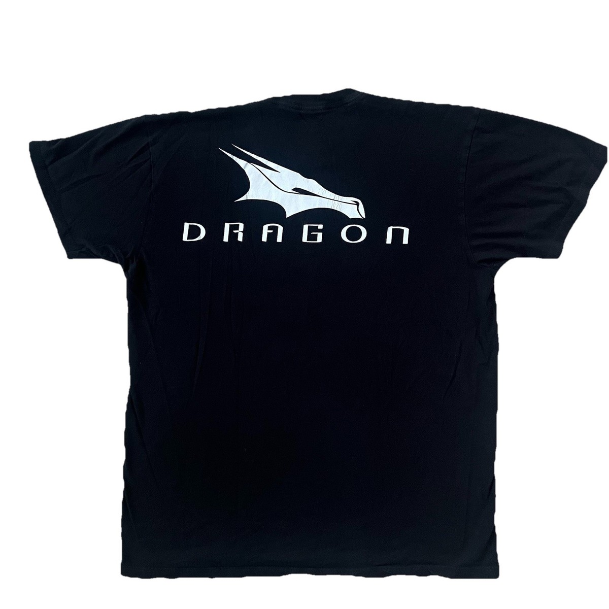 SpaceX Dragon Crew Employee Shirt Black L NASA Era Rare Space