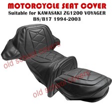 Housse De Siège De Moto Set Pour KAWASAKI ZG1200 VOYAGER B8-B17 1994-2003