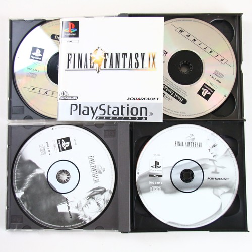 Sony Playstation 1 PS1 PAL OVP Final Fantasy VIII + Final Fantasy IX - Bild 2 von 4