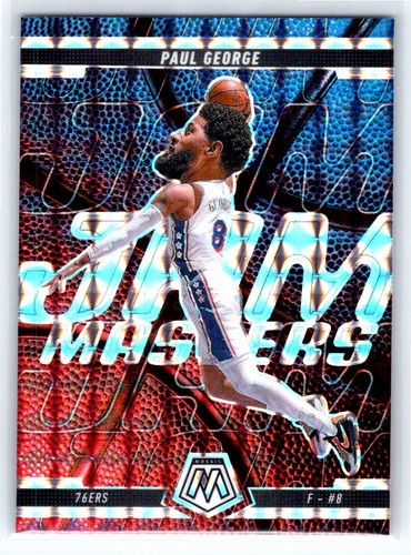 2024-25 Panini Mosaic #13 Paul George Jam Masters Mosaic Philadelphia 76ers - Picture 1 of 2