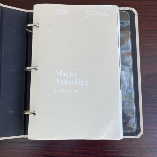 IBM Macro Assembler First Edition (DEC 1981) Manual 6024002 - Picture 5 of 6