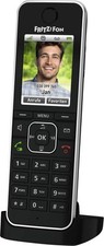 AVM Telefon Mobilteil  FRITZ!Fon C6 mit Ladeschale kabellos Schwarz B Ware